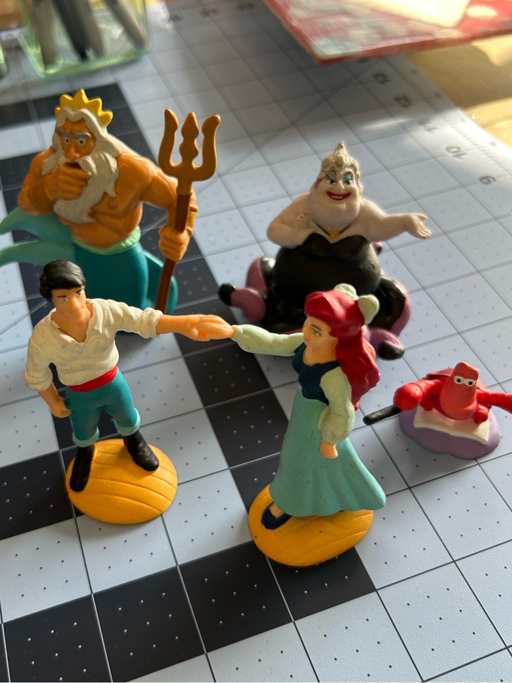 Disney Applause Little Mermaid PVC figurines